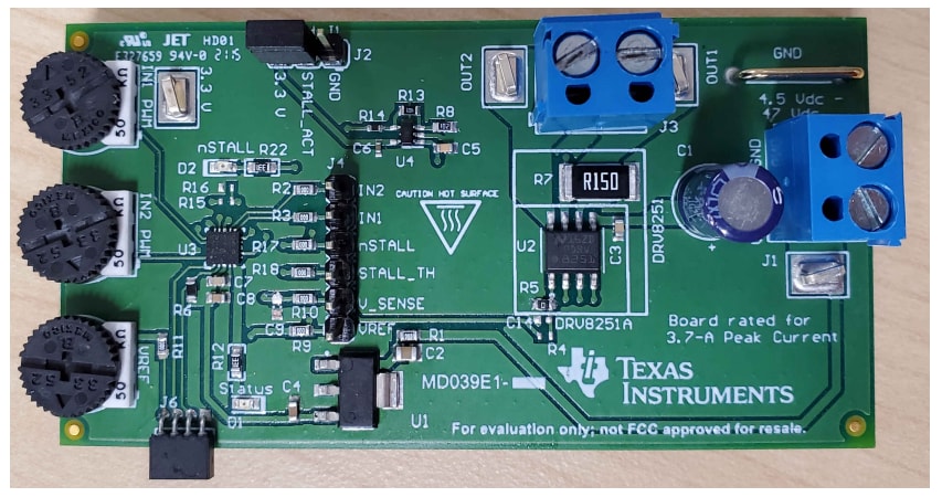 Texas Instruments DRV8251AEVM评估模块